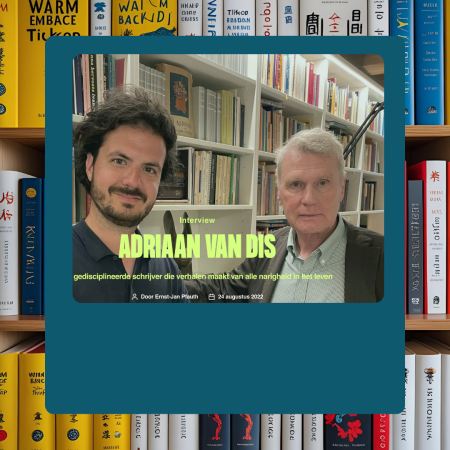 Adriaan van Dis, Jonge jaren, Ernst-Jan Pfauth, helend schrijven
